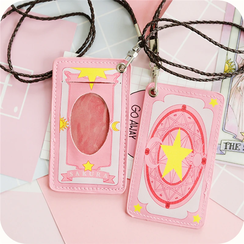Anime Card Captor Sakura Cartoon Hang a Neck Bus Bank Card Set Cosplay Magic Card Girl Cosplay Props Pendant Christmas Gifts
Anime Card Captor Sakura Cartoon Hang a Neck Bus Bank Card Set Cosplay Magic Card Girl Cosplay Props Pendant Christmas Gifts
