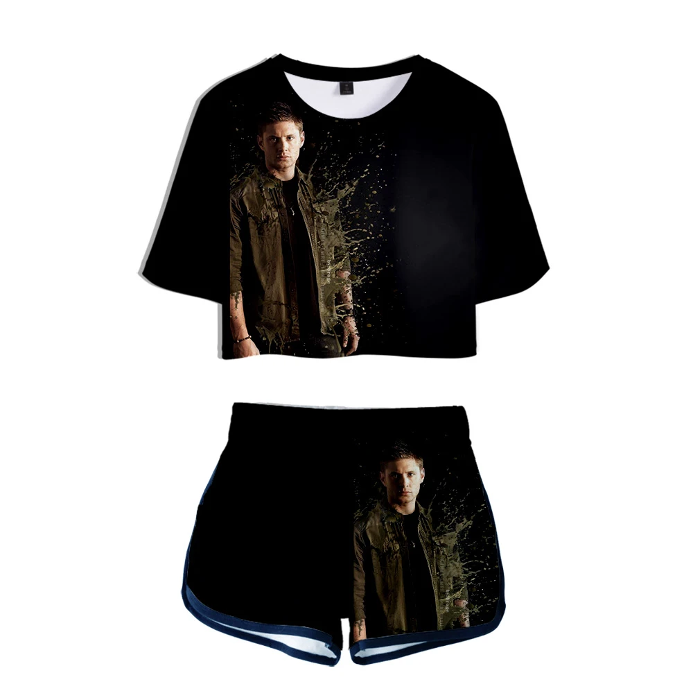 Supernatural 3D Style Hot Women Two Piece Set Fashion Summer Crop Top And Shorts 2019 New Hip hop Kpop Sexy Streetwear Clothes
Supernatural 3D Style Hot Women Two Piece Set Fashion Summer Crop Top And Shorts 2019 New Hip hop Kpop Sexy Streetwear Clothes