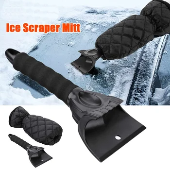 Ice Scraper Mitt Glove Windshield Snow Scraper Waterproof Snow Remover with Lined of Thick Fleece Black
Ice Scraper Mitt Glove Windshield Snow Scraper Waterproof Snow Remover with Lined of Thick Fleece Black