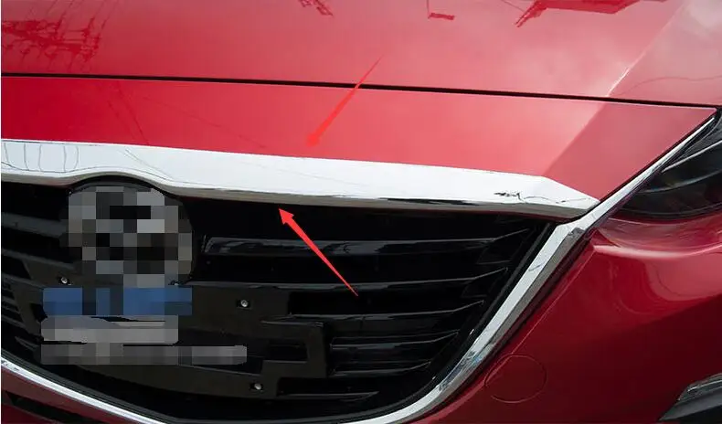 ACCESSORIES FIT FOR 2014 2015 2016 Mazda 3 Axela CHROME FRONT HOOD COVER TRIM MOLDING GRILLE BONNET GARNISH GRILL STRIP BAR
ACCESSORIES FIT FOR 2014 2015 2016 Mazda 3 Axela CHROME FRONT HOOD COVER TRIM MOLDING GRILLE BONNET GARNISH GRILL STRIP BAR