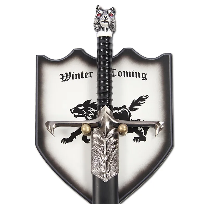 Ice and Fire Songs Long Claw Swords Right Game Sword Family Decorations Uncut
Ice and Fire Songs Long Claw Swords Right Game Sword Family Decorations Uncut