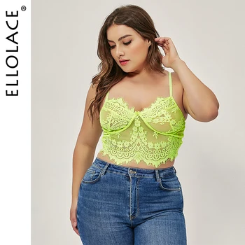 Ellolace Plus size Bra Sexy Lingerie Bralette Neon Green Lenceria Crop Top Bras For Women Lace Tops Seamless Bra XL-4XL
Ellolace Plus size Bra Sexy Lingerie Bralette Neon Green Lenceria Crop Top Bras For Women Lace Tops Seamless Bra XL-4XL