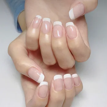 24Pcs Classical Natural French Short Long Square False Nails Acrylic Full Artificial Finished Nails for Home Office faux ongles
24Pcs Classical Natural French Short Long Square False Nails Acrylic Full Artificial Finished Nails for Home Office faux ongles