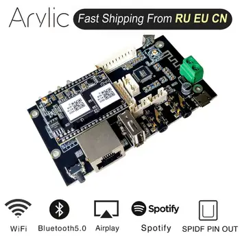 Up2Stream Pro V3 WiFi and Bluetooth audio receiver board wireless with spotify airplay dlna internet radio Multi-room Free APP
Up2Stream Pro V3 WiFi and Bluetooth audio receiver board wireless with spotify airplay dlna internet radio Multi-room Free APP