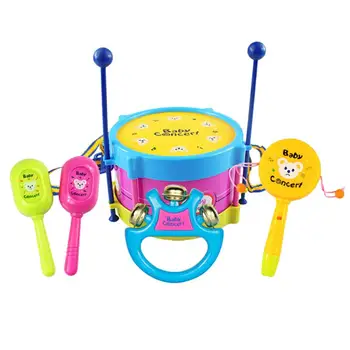 Hand Drum Beat Rattles Children Rattle for Newborn Baby Educational Kids Learning EducationToy Musical Instrument
Hand Drum Beat Rattles Children Rattle for Newborn Baby Educational Kids Learning EducationToy Musical Instrument