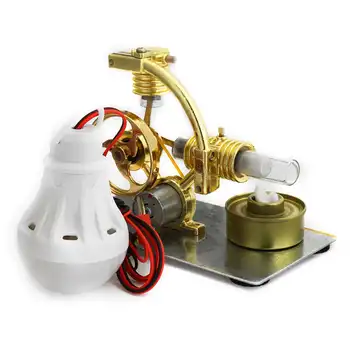 Stirling Engine Generator Motor Model Heat Steam Education Diy Model Developmental Toy Science Experiment Kit Set For Children
Stirling Engine Generator Motor Model Heat Steam Education Diy Model Developmental Toy Science Experiment Kit Set For Children