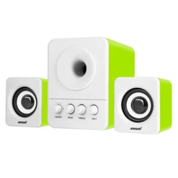 Plastic 3.5mm Jack Mini Bass Adjustable Sound Computer Speaker 3D Surround USB 2.1 With Subwoofer Portable Wired Laptop Desktop
Plastic 3.5mm Jack Mini Bass Adjustable Sound Computer Speaker 3D Surround USB 2.1 With Subwoofer Portable Wired Laptop Desktop