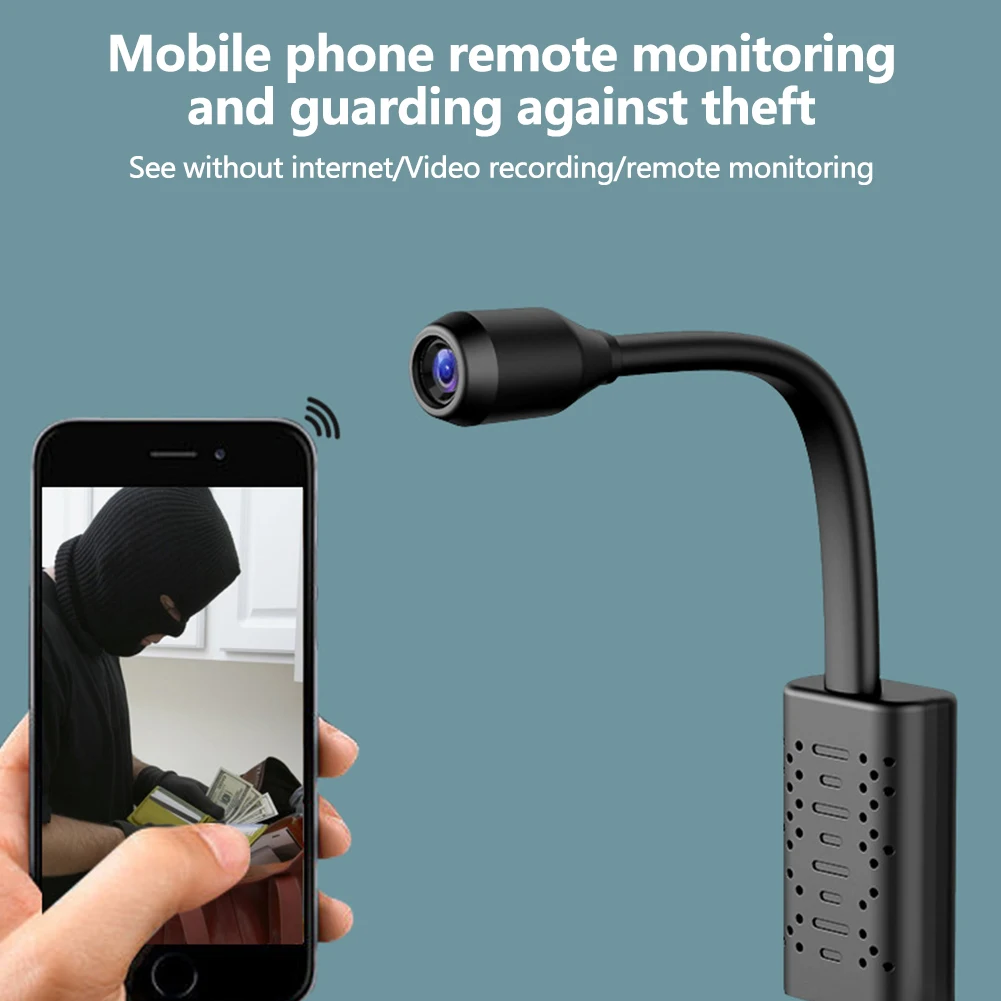 Wireless WiFi TF Card 100 Degrees Office HD Anti Theft Monitor Camera Portable Home Security Car Mobile Phone Indoor Outdoor
Wireless WiFi TF Card 100 Degrees Office HD Anti Theft Monitor Camera Portable Home Security Car Mobile Phone Indoor Outdoor