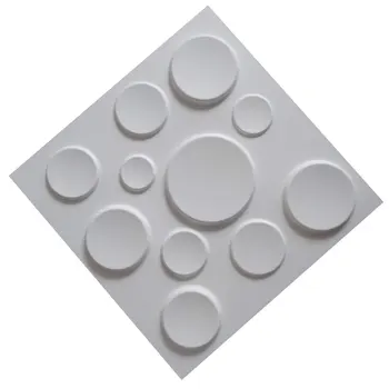 3DARTWALL PVC Decoration 3D Wall Panels Geometric Circular Design Pack of 12 Tiles Cover 32 Sq Ft 19.7" x 19.7" in Matt White
3DARTWALL PVC Decoration 3D Wall Panels Geometric Circular Design Pack of 12 Tiles Cover 32 Sq Ft 19.7" x 19.7" in Matt White