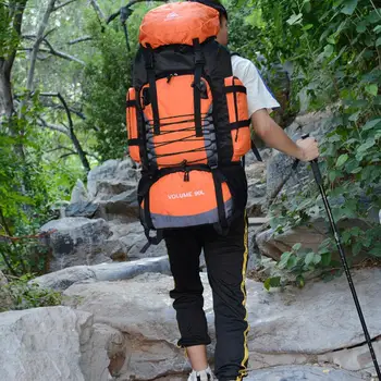 Field Survival Backpack Nylon Durable Traveling Backpack 7.3cm Camping Bag Mountaineering Backpack 90L Outdoors
Field Survival Backpack Nylon Durable Traveling Backpack 7.3cm Camping Bag Mountaineering Backpack 90L Outdoors