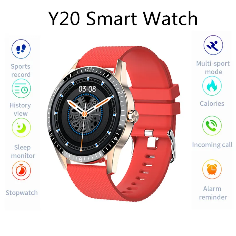 Y20 Smart Band Heart Rate Health Weekly smartwatch 2020 Sport Mode Passometer Distance Bluetooth Call Dail ip67 W26 D20 mi 5
Y20 Smart Band Heart Rate Health Weekly smartwatch 2020 Sport Mode Passometer Distance Bluetooth Call Dail ip67 W26 D20 mi 5