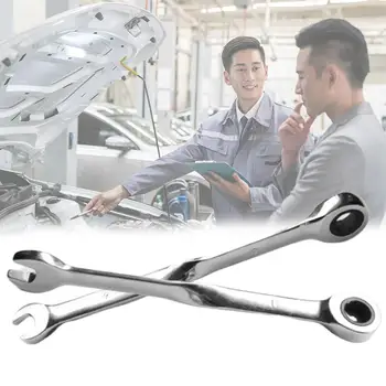 1piece Flexible Double-headed X-handle Dual-use Quick-pull, Crooked Labor-saving, Wrench Open-end Quick-plum Tool Ratchet, Y9Y2
1piece Flexible Double-headed X-handle Dual-use Quick-pull, Crooked Labor-saving, Wrench Open-end Quick-plum Tool Ratchet, Y9Y2