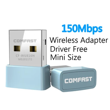 

USB WiFi Adapter USB Ethernet WiFi Dongle 150Mbps 2.4Ghz Lan USB Wi-Fi Adapter PC Antena Wi Fi Receiver AC Wireless Network Card