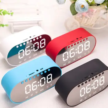 Clock Bluetooth Speaker Mini Mirror Screen Home LED Alarm Clock Card Small Audio Mobile Phone Wireless Collection Broadcasting
Clock Bluetooth Speaker Mini Mirror Screen Home LED Alarm Clock Card Small Audio Mobile Phone Wireless Collection Broadcasting