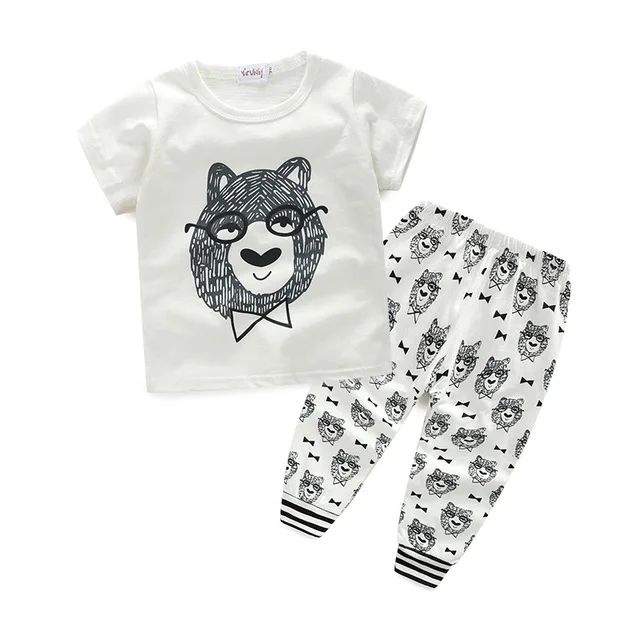 Cartoon Print Baby's Sets New Style Cotton Little Printing Short Sleeve Infant Clothes 2 Pcs Baby Clothing Sets Baby Boy Clothes
Cartoon Print Baby's Sets New Style Cotton Little Printing Short Sleeve Infant Clothes 2 Pcs Baby Clothing Sets Baby Boy Clothes