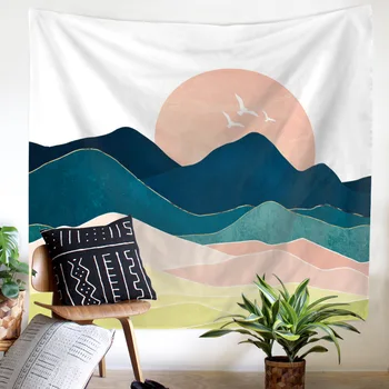 Nordic Art Fresh Scenery Multifunctional Tapestry Wall Hanging Beach Towel Bohemian Decor Macrame Wall Hanging Wall Fabric
Nordic Art Fresh Scenery Multifunctional Tapestry Wall Hanging Beach Towel Bohemian Decor Macrame Wall Hanging Wall Fabric