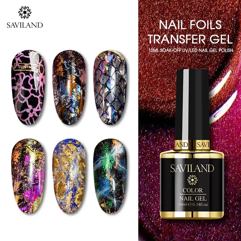 SAVILAND Starry Sky Sticker Transfer Gel Nail Glue UV DIY Sticker Soak Off Nail Glue UV Gel Polish DIY Manicure Nail Art Design
SAVILAND Starry Sky Sticker Transfer Gel Nail Glue UV DIY Sticker Soak Off Nail Glue UV Gel Polish DIY Manicure Nail Art Design