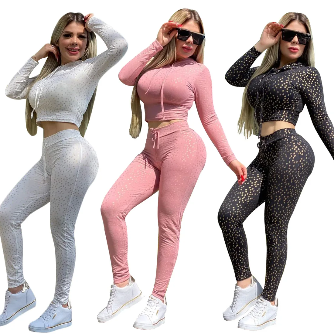 Sports Suit Sequins For Fitness Women Seamless Leggings Gym Bra High Waist Two Piece Set Female Yoga Clothing Women Gym Cloths
Sports Suit Sequins For Fitness Women Seamless Leggings Gym Bra High Waist Two Piece Set Female Yoga Clothing Women Gym Cloths
