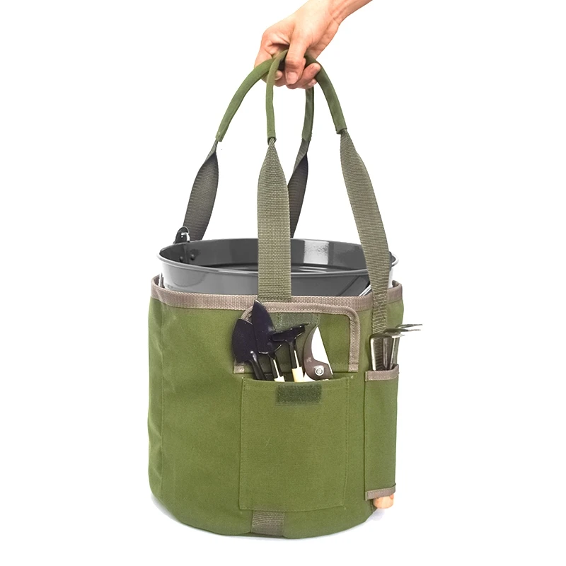 Multifunction Bucket Tool Bag Portable Toolkit Canvas Tool Bucket Home Garden Hardware Tool Organizer Bags
Multifunction Bucket Tool Bag Portable Toolkit Canvas Tool Bucket Home Garden Hardware Tool Organizer Bags