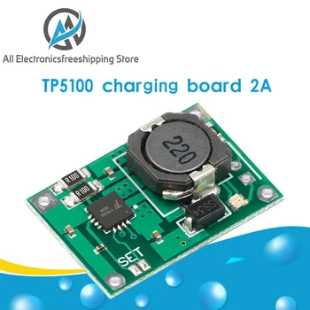TP5100 double single lithium battery charge management compatible 2A rechargeable lithium plate
TP5100 double single lithium battery charge management compatible 2A rechargeable lithium plate