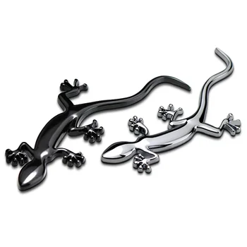 2 pcs Chrome 3D Metal Alloy Emblem Sticker Lizard Gecko Badge for Audi Quattro A4 A5 TT Q3 Car Decal Personality modification 
2 pcs Chrome 3D Metal Alloy Emblem Sticker Lizard Gecko Badge for Audi Quattro A4 A5 TT Q3 Car Decal Personality modification