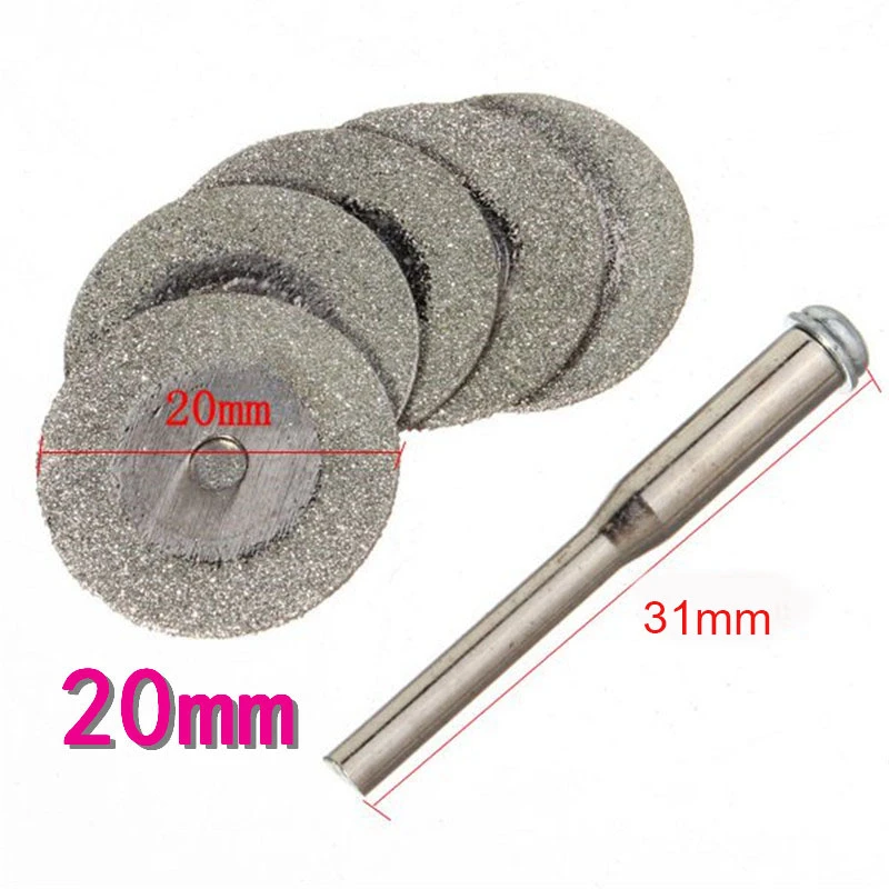 5pcs 20mm Diamond Circular Cutting Disc Saw Blade Polishing Grinding Wheel Cut Off Rotary Tool For Dremel Mini Drill Power Tool
5pcs 20mm Diamond Circular Cutting Disc Saw Blade Polishing Grinding Wheel Cut Off Rotary Tool For Dremel Mini Drill Power Tool