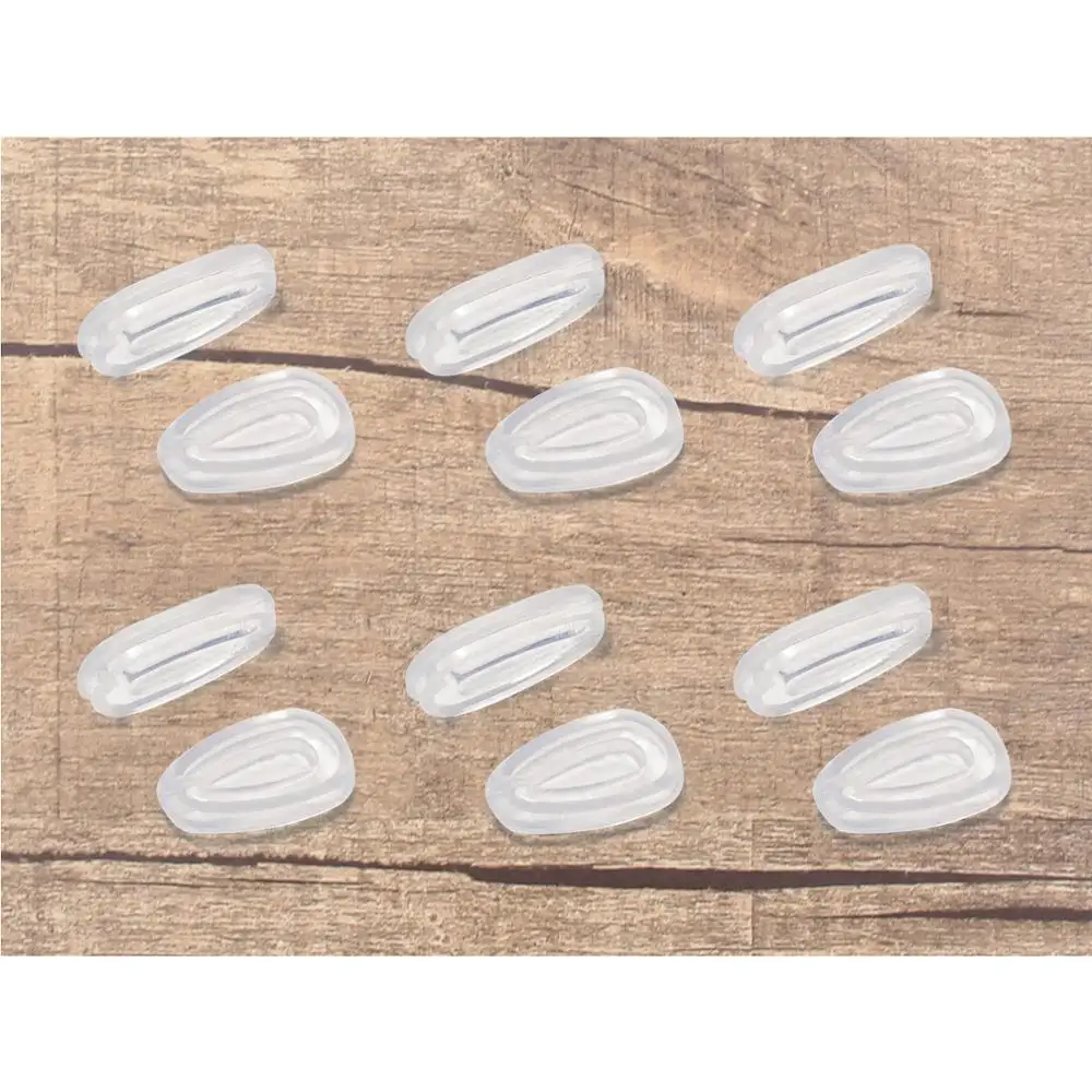 Vonxyz Replacement Clear Nose Pads for for-Oakley Conquest OO4101 Frame Varieties
Vonxyz Replacement Clear Nose Pads for for-Oakley Conquest OO4101 Frame Varieties