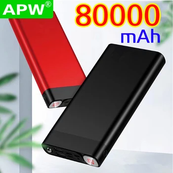 Large capacity Power Bank 80000mAh Portable Charging PowerBank 50000 mAh USB External Battery Charger For Xiaomi Mi 9 8 iPhone
Large capacity Power Bank 80000mAh Portable Charging PowerBank 50000 mAh USB External Battery Charger For Xiaomi Mi 9 8 iPhone