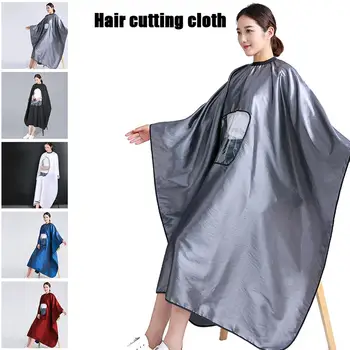 Home barber cape Barber Cape for Clients Unisex Elastic Snap Closure Transparent Viewing Window Salon Hair Styling Cape
Home barber cape Barber Cape for Clients Unisex Elastic Snap Closure Transparent Viewing Window Salon Hair Styling Cape