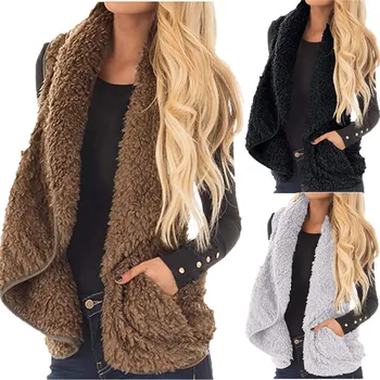 Women Vest Winter Oversize Coat Warm Sleeveless Jacket Waistcoat Jacket Clothes
Women Vest Winter Oversize Coat Warm Sleeveless Jacket Waistcoat Jacket Clothes