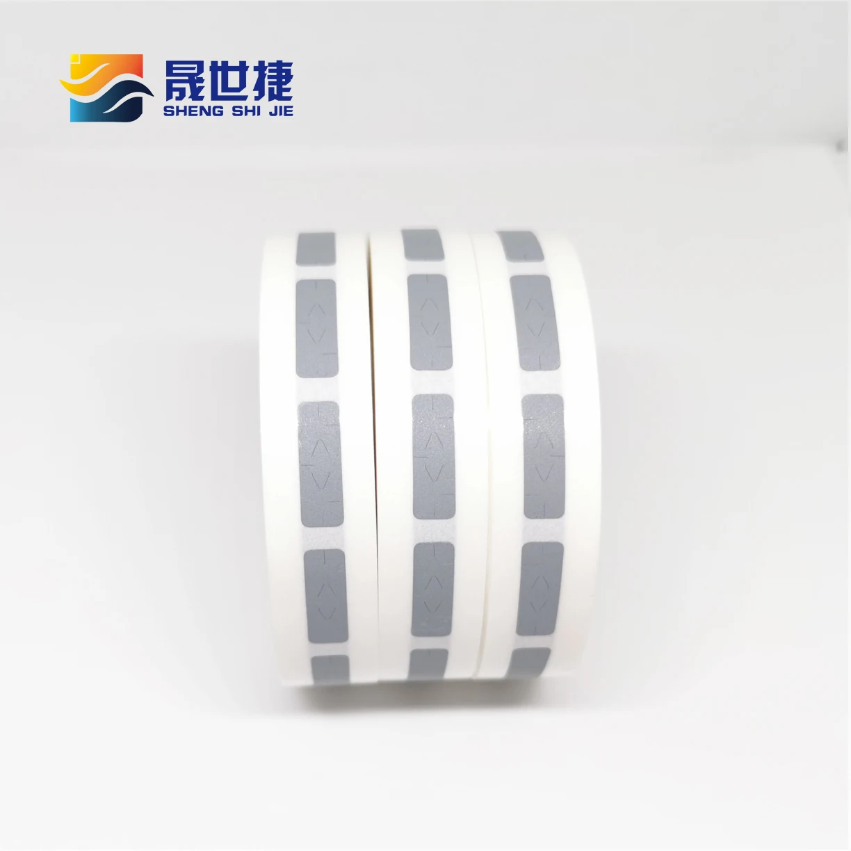 Shengshijie 5x15 мм 1000 шт. в рулоне стикер с царапинами ярлык серый для обложки карты