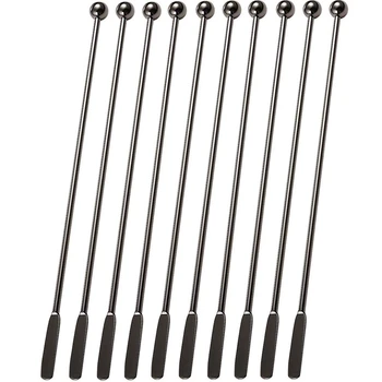 10 Pcs Reusable Swizzle Sticks Coffee Stirrers Beverage Stir Sticks Stainless Steel Cocktail Swizzle Sticks Black Straight Rod B
10 Pcs Reusable Swizzle Sticks Coffee Stirrers Beverage Stir Sticks Stainless Steel Cocktail Swizzle Sticks Black Straight Rod B
