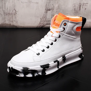 Men Casual Shoes Leather Shoes Men Fashion Sneakers Men Boots Spring Autumn Fashion Leather Boots Lace-up High help Men Shoes
Men Casual Shoes Leather Shoes Men Fashion Sneakers Men Boots Spring Autumn Fashion Leather Boots Lace-up High help Men Shoes