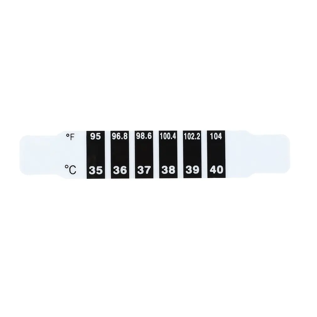 1 pc Hot Selling Baby Kids Forehead Strip Head Thermometer Fever Body Temperature Test 8.8cm*1.5cm
1 pc Hot Selling Baby Kids Forehead Strip Head Thermometer Fever Body Temperature Test 8.8cm*1.5cm