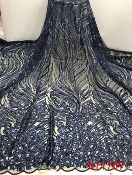 2019 Latest African Navy Blue Lace Fabric Beautiful Embroidered Lace Fabric For Wedding African French Tulle Lace Fabric
2019 Latest African Navy Blue Lace Fabric Beautiful Embroidered Lace Fabric For Wedding African French Tulle Lace Fabric