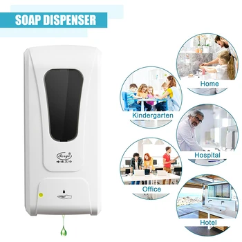 1000ML Bathroom Touchless Hand Soap Machine Wall-mounted Sanitizer Spray Hand Hygiene Automatic Sensor Soap Dispenser Machine
1000ML Bathroom Touchless Hand Soap Machine Wall-mounted Sanitizer Spray Hand Hygiene Automatic Sensor Soap Dispenser Machine