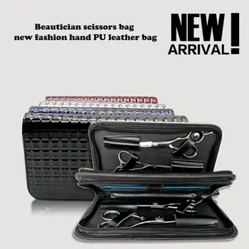 Fashion PU Leather Hair Scissors Bag Double Layer Barber Styling Tools Waist Pouch Case Clutch Salon Hairdressing Tools
Fashion PU Leather Hair Scissors Bag Double Layer Barber Styling Tools Waist Pouch Case Clutch Salon Hairdressing Tools
