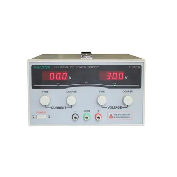 KPS1005D 100V 5A High precision High Power Adjustable LED Dual Display Switching DC power supply
KPS1005D 100V 5A High precision High Power Adjustable LED Dual Display Switching DC power supply