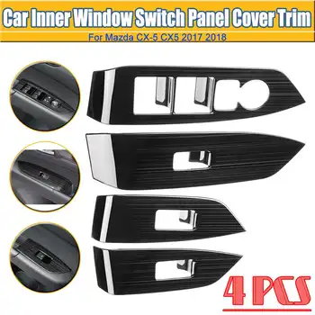4Pcs/set LHD Window Switch Panel Adjust Cover Trim Stickers Strips Garnish Decoration Car Styling For Mazda CX-5 CX5 2017 2018
4Pcs/set LHD Window Switch Panel Adjust Cover Trim Stickers Strips Garnish Decoration Car Styling For Mazda CX-5 CX5 2017 2018