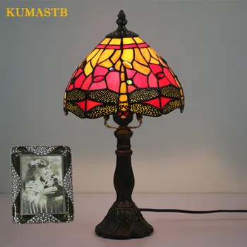 Stained Glass Dragonfly Pattern Table Lamp European Modern Minimalist Bedroom Bedside Table Light Bar Glass Table Lamps
Stained Glass Dragonfly Pattern Table Lamp European Modern Minimalist Bedroom Bedside Table Light Bar Glass Table Lamps