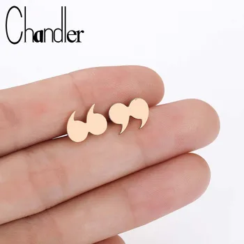 Chandler Boho Quotation Mark Earring For Women Stainless Steel Personality Geometrical Gold Color Irregular Maxi Bijoux
Chandler Boho Quotation Mark Earring For Women Stainless Steel Personality Geometrical Gold Color Irregular Maxi Bijoux
