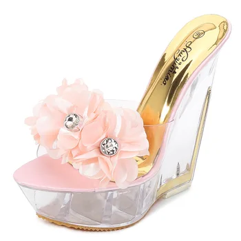 High Heels Sandals Women Thin-heeled 13cm Sexy Sandalia Feminina High Platform Wedding Shoes Women Summer Zapatos de mujer
High Heels Sandals Women Thin-heeled 13cm Sexy Sandalia Feminina High Platform Wedding Shoes Women Summer Zapatos de mujer