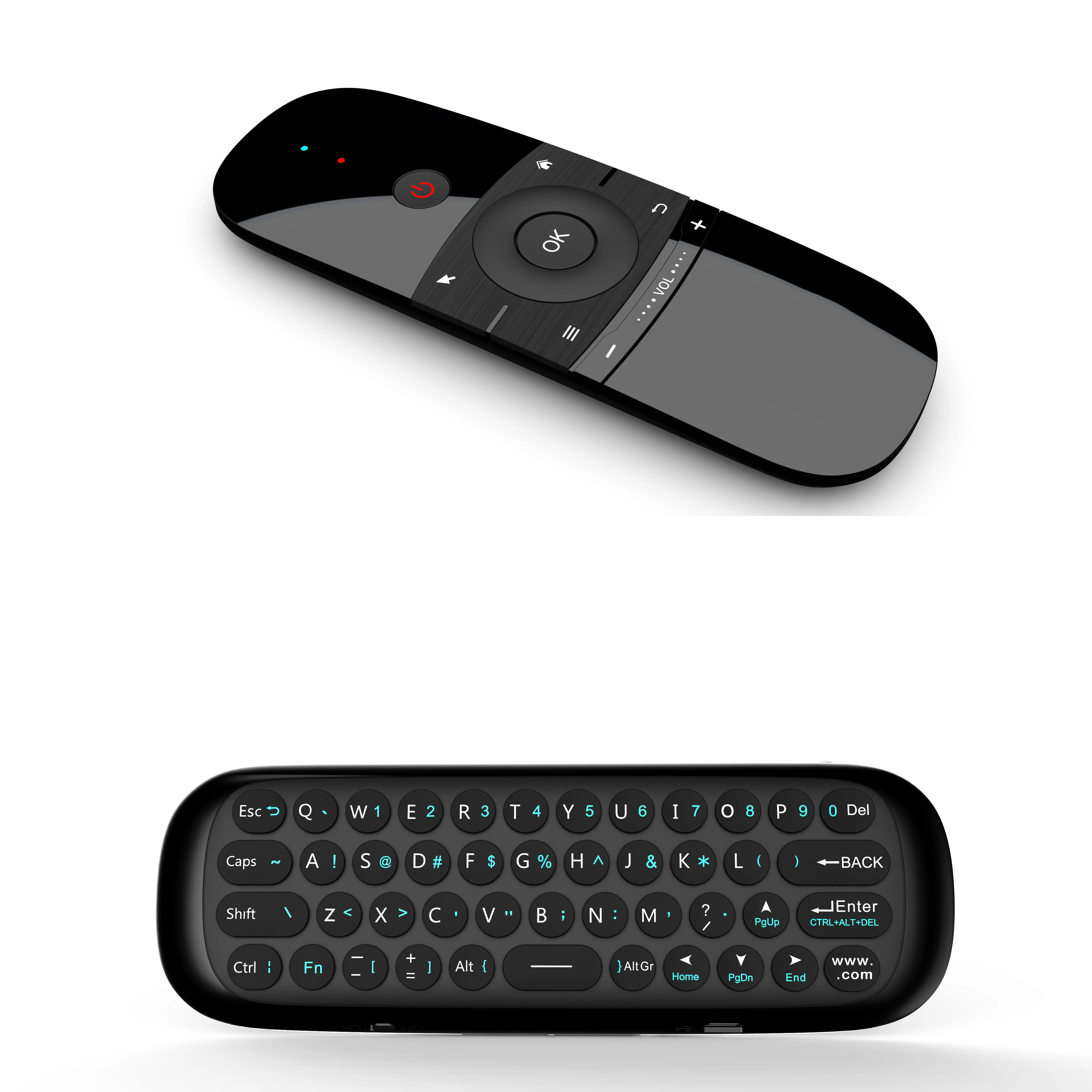 Air mouse infrared learning double-sided wireless somatosensory flying mouse mini keyboard mouse remote control
Air mouse infrared learning double-sided wireless somatosensory flying mouse mini keyboard mouse remote control