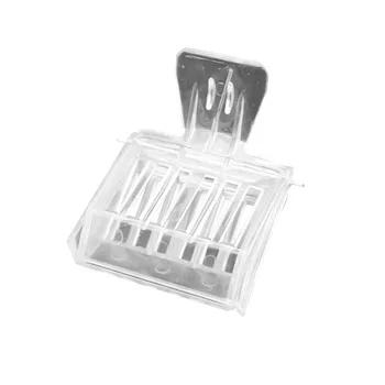 Bee Clip Plastic Colorless Clear Plastic Clip Cage Beekeeping Equipment Tool Beekeeper Equip Isolation Room
Bee Clip Plastic Colorless Clear Plastic Clip Cage Beekeeping Equipment Tool Beekeeper Equip Isolation Room