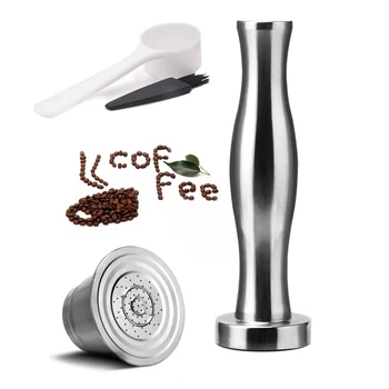 Stainless Steel Reusable Coffee Capsule Powder Tamper Set For Nespresso U For Pixie For Le Cube Coffeemaker Machine Accessories
Stainless Steel Reusable Coffee Capsule Powder Tamper Set For Nespresso U For Pixie For Le Cube Coffeemaker Machine Accessories