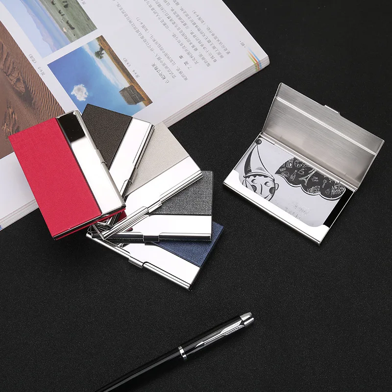 Business Card Holder Card Case Creative Wallet Women's Multi Card Bit Card Case Men Business Clip Wholesale
Business Card Holder Card Case Creative Wallet Women's Multi Card Bit Card Case Men Business Clip Wholesale