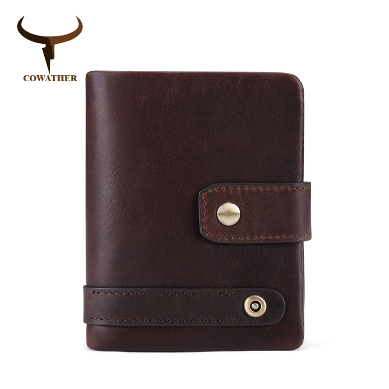 COWATHER short style men wallet top quality cow genuine leather male purse vintage fashion design cowhide wallets free shipping
COWATHER short style men wallet top quality cow genuine leather male purse vintage fashion design cowhide wallets free shipping