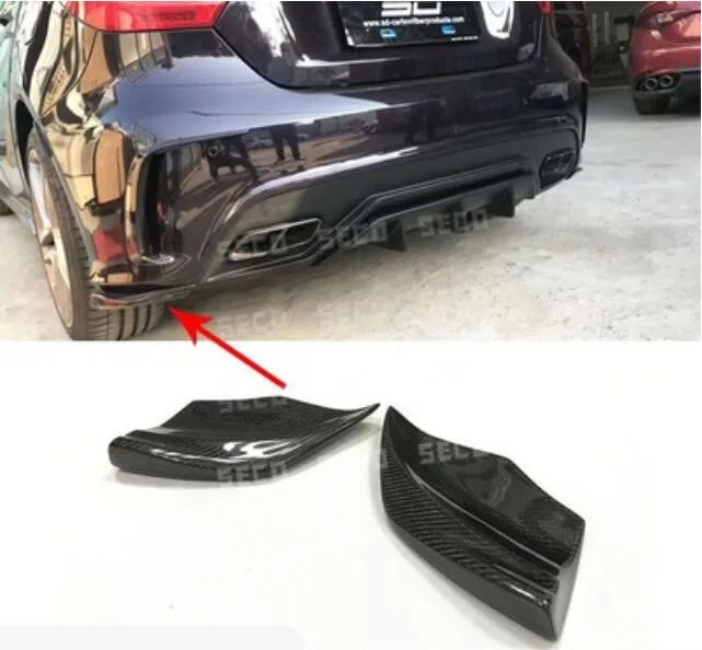 Real Carbon Fiber Car Rear Bumper Lip Spoiler Splitters Side Aprons For BENZ W176 A180 A200 A250 A260 A45 A-Class 2013-2019
Real Carbon Fiber Car Rear Bumper Lip Spoiler Splitters Side Aprons For BENZ W176 A180 A200 A250 A260 A45 A-Class 2013-2019