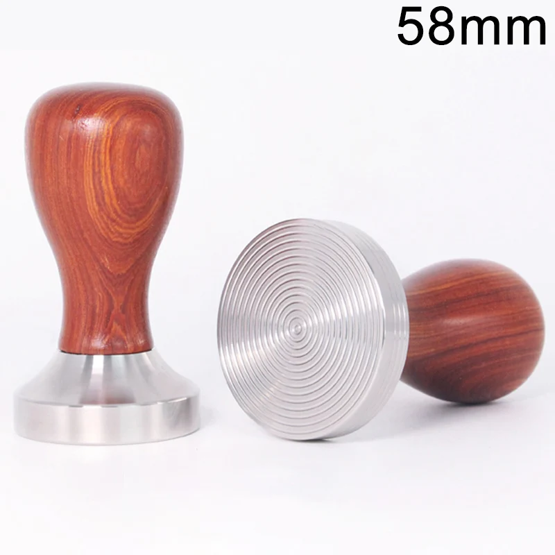 49/51/58mm Waterproof Coffee Tamper Tamping Powder Press Red Sandalwood Home Brewing Flat/ripple Optional 
49/51/58mm Waterproof Coffee Tamper Tamping Powder Press Red Sandalwood Home Brewing Flat/ripple Optional