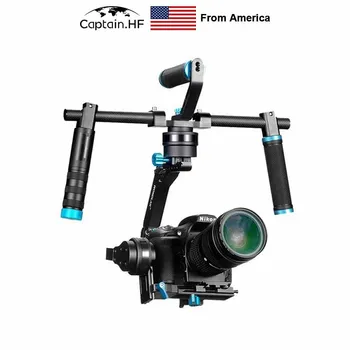 US Captain SK05 3-Axis Brushless Gimbal Stabilizer Handheld DSLR Gimbal Dual Handle for all types of Cameras Load 2KG
US Captain SK05 3-Axis Brushless Gimbal Stabilizer Handheld DSLR Gimbal Dual Handle for all types of Cameras Load 2KG